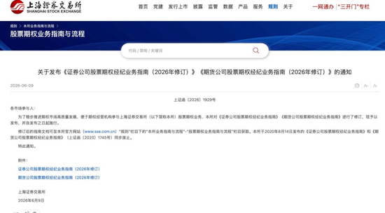 重磅新规出炉!沪深衍生品合约账户全面互认、基础权利仓持仓限额大幅提升→