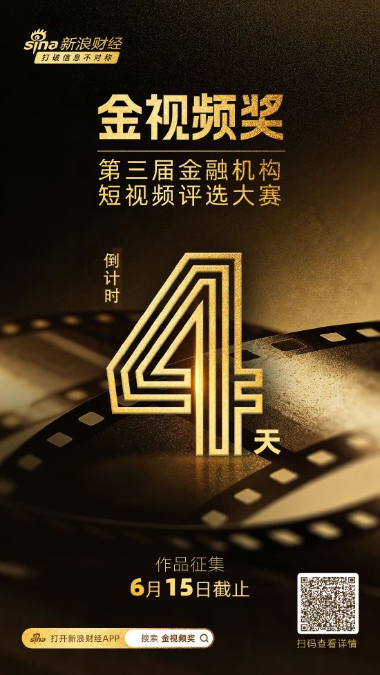 最后4天!金视频奖·第三届金融机构短视频评选大赛作品征集即将截止